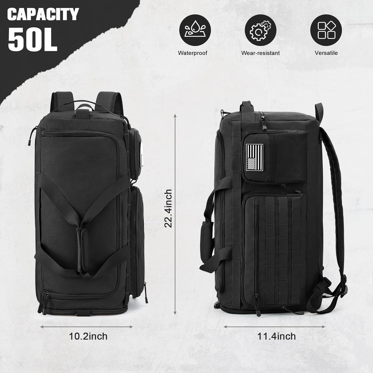 G4Free Lightweight Packable Backpack - Image 7